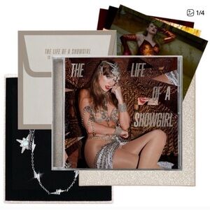 NIB SEALED Taylor Swift The Life of a Showgirl It’s Beautiful Deluxe CD
